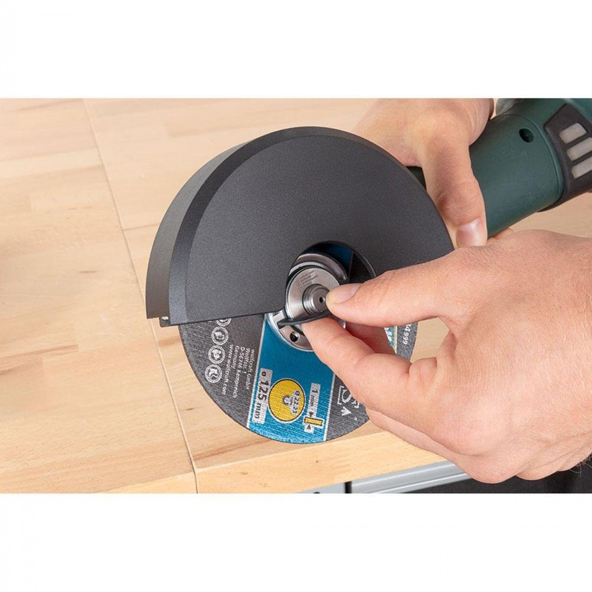 Porca de fixação rápida para rebarbadora angular 2463000 refª 82405 WOLFCRAFT