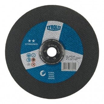 Disco de corte arredondado 230x3x22,23mm a30-s-bf ref 82021 TYROLIT