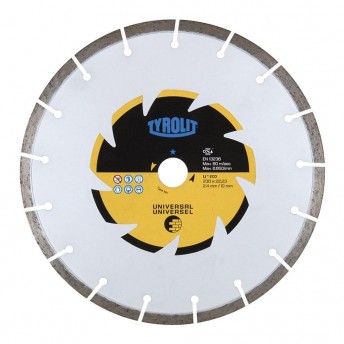 Serra diamante c3 ø230x2,4x22,23 dcub2 refª 82007 TYROLIT Serra diamante c3 ø230x2,4x22,23 dcub2 refª 82007 TYROLIT