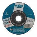 Disco de corte bombeado 42c ø125x2,5x22,23 a30q-bfb refª 82012 TYROLIT Disco de corte bombeado 42c ø125x2,5x22,23 a30q-bfb refª 82012 TYROLIT
