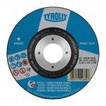 Disco de desbaste 27c ø125x6x22,23 a30p-bfb refª 82013 TYROLIT Disco de desbaste 27c ø125x6x22,23 a30p-bfb refª 82013 TYROLIT
