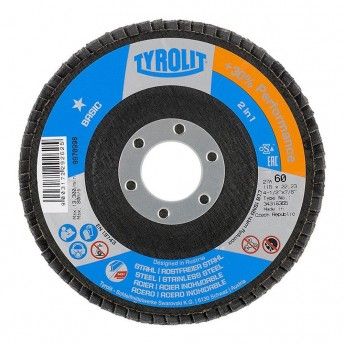 Disco de lminas 27cla 115x22,23 za60q-b ref 82001 TYROLIT