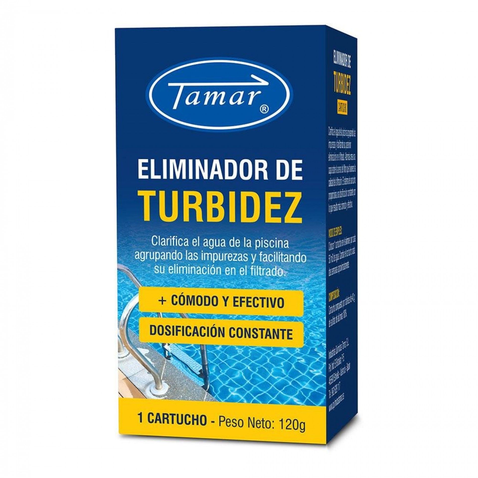 Cartucho para eliminar água turva 1125220001 refª 81719 TAMAR
