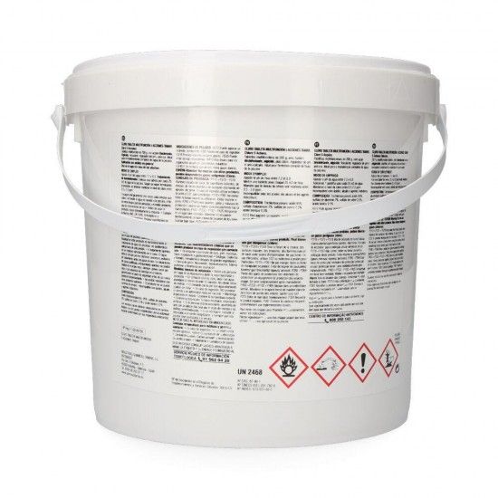 Cloro 5 acões tablete 5kg fusão refª 81700 EDM Cloro 5 acões tablete 5kg fusão refª 81700 EDM