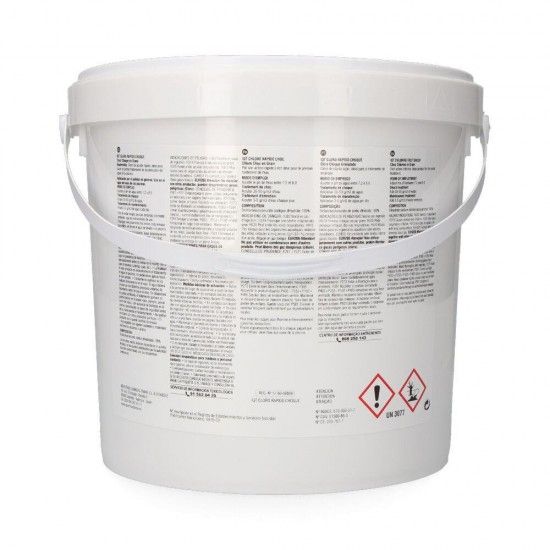 Cloro de choque 5kg fusão refª 81701 EDM Cloro de choque 5kg fusão refª 81701 EDM