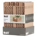 Caixa de armazenamento dobrável 33x24,5x15cm refª 81232 DAY Caixa de armazenamento dobrável 33x24,5x15cm refª 81232 DAY