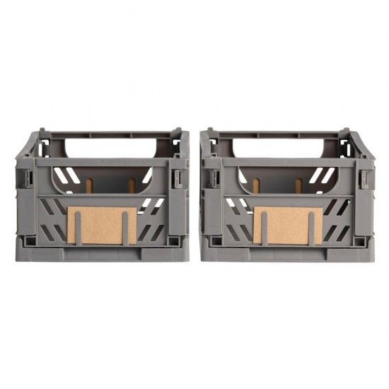 Caixa de armazenamento dobr�vel 25x16,5x10cm kit 2 pe�as ref� 81231 DAY