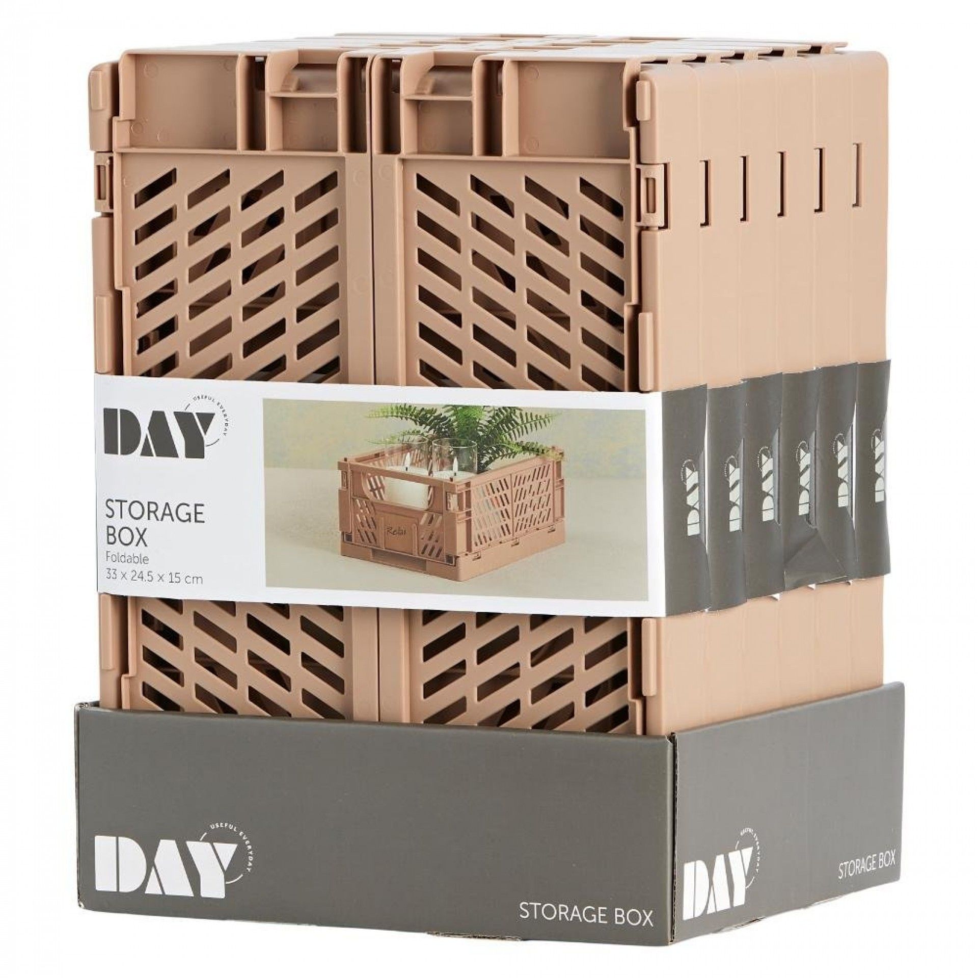Caixa de armazenamento dobrável 33x24,5x15cm refª 81232 DAY