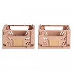Caixa de armazenamento dobrável 17x12,5x7cm kit 2 peças refª 81229 DAY Caixa de armazenamento dobrável 17x12,5x7cm kit 2 peças refª 81229 DAY