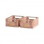 Caixa de armazenamento dobrável 17x12,5x7cm kit 2 peças refª 81229 DAY Caixa de armazenamento dobrável 17x12,5x7cm kit 2 peças refª 81229 DAY