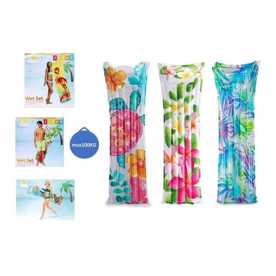 Colcho inflvel 69x183cm modelos variados. ref. 81149 INTEX