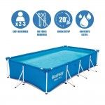 Piscina pool frame 400x211x81cm pvc 56405cb refª 81162 BESTWAY Piscina pool frame 400x211x81cm pvc 56405cb refª 81162 BESTWAY