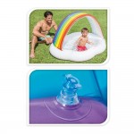 Piscina de bebê modelo arco-íris 142x84x119cm refª 81125 INTEX Piscina de bebê modelo arco-íris 142x84x119cm refª 81125 INTEX