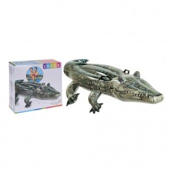 Crocodilo insuflvel para piscina 170x86cm ref 81051 INTEX