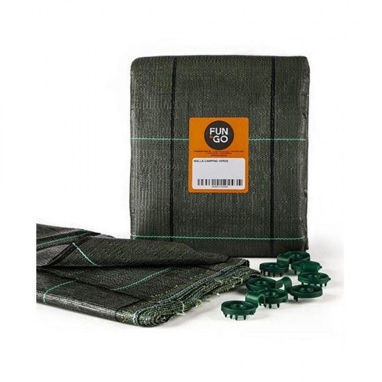 Malla para chão campismo cor verde 3x3m fun&go refª 81044 FUN AND GO Malla para chão campismo cor verde 3x3m fun&go refª 81044 FUN AND GO