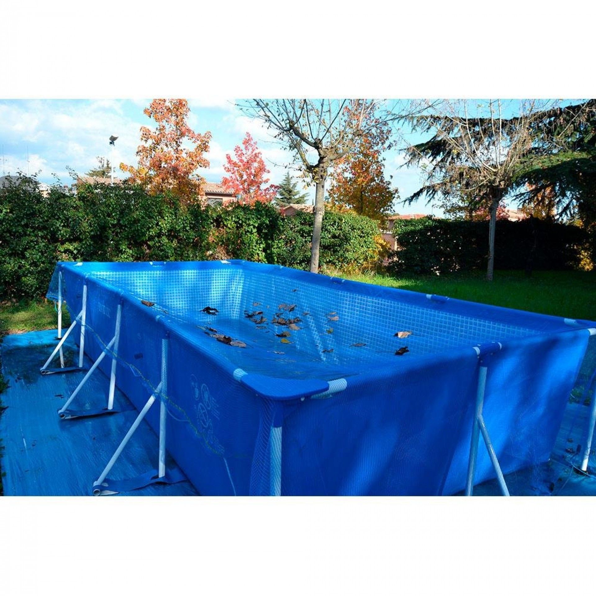 Malha para piscina 7x7m leaf pool cobver refª 81039 FUN AND GO