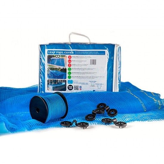 Malha para piscina 4x4m leaf pool cobver ref 81033 FUN AND GO