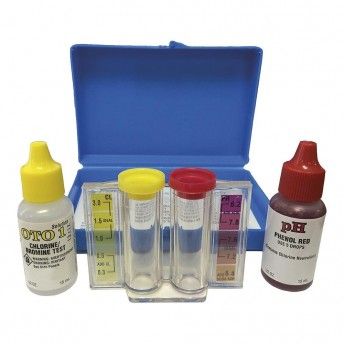 Kit de teste para piscinas cloro - ph-alcalinidade ref 81020 EDM