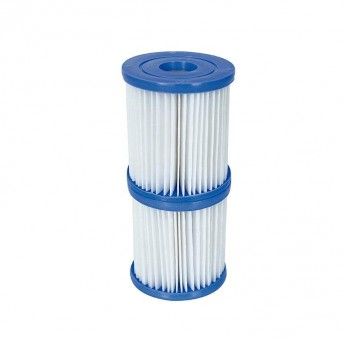 Filtro de cartucho 3.028 l/h 10,5x14cm tipo ii 81016 ref 81015 BESTWAY