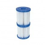 Filtro de cartucho 3.028 l/h ø10,5x14cm tipo ii 81016 refª 81015 BESTWAY Filtro de cartucho 3.028 l/h ø10,5x14cm tipo ii 81016 refª 81015 BESTWAY