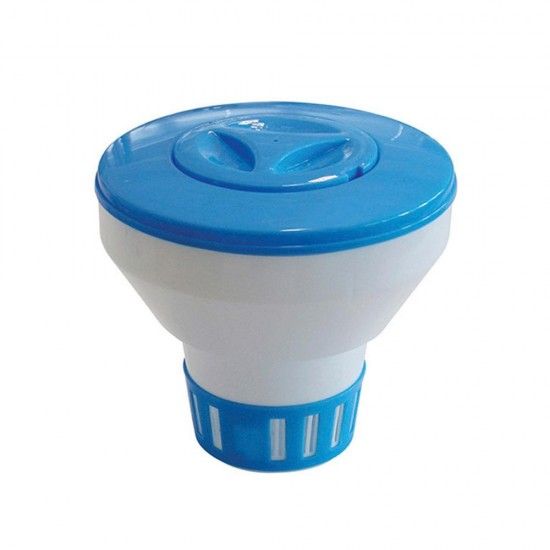 Distribuidor de qumico flutuante (grnulos ou comprimidos) grande 22,5x20cm ref 81013 EDM