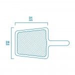 Colheador de folhas de superfície clássico 31x24cm refª 81000 EDM Colheador de folhas de superfície clássico 31x24cm refª 81000 EDM