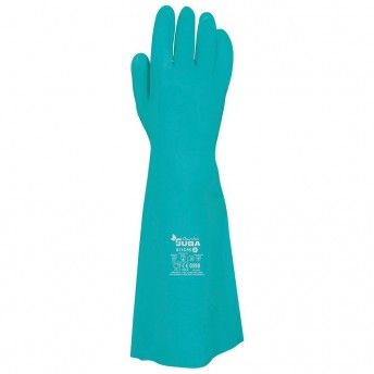 Luvas de trbalho piscinas nitrilo satinado tamanho 8 ref 80926 JUBA