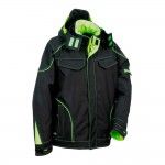 Jaqueta softshell Tecka preto lime refª E80631-E80635 COFRA Jaqueta softshell Tecka preto lime refª E80631-E80635 COFRA