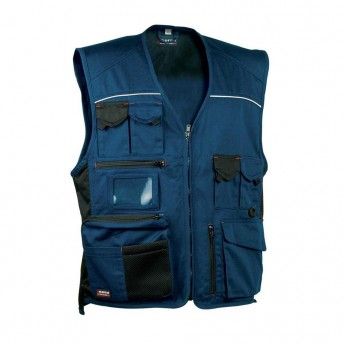 Colete Expert azul marinho preto ref E80593-E80597 COFRA