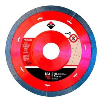 Disco de diamante cpj ø125mm superpro r32933 refª 79664 RUBI Disco de diamante cpj ø125mm superpro r32933 refª 79664 RUBI