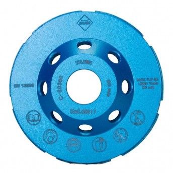 Muela desbaste doble corona para hormign 100mm r5917 ref 79666 RUBI
