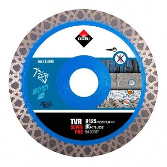 Disco de diamante tvr 125mm superpro r30987 ref 79659 RUBI