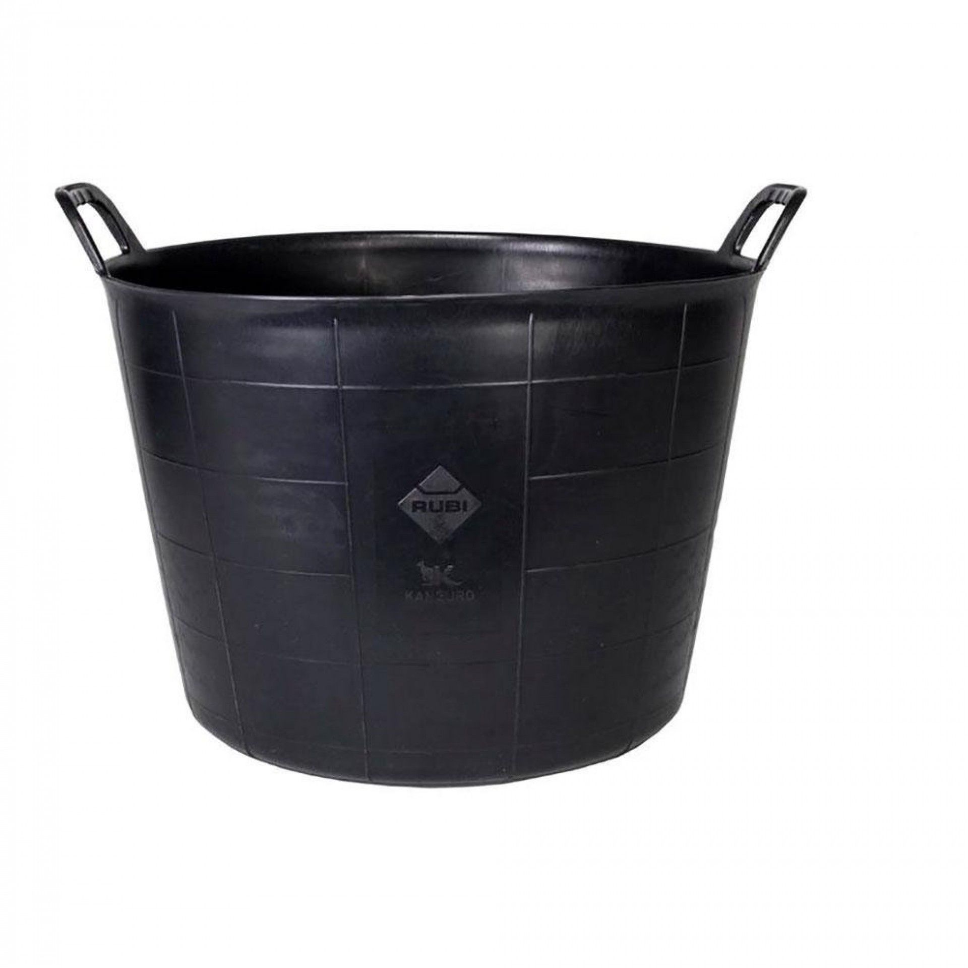 Balde de plástico preto n°3 (40l) heavy duty 88778 refª 79639 RUBI