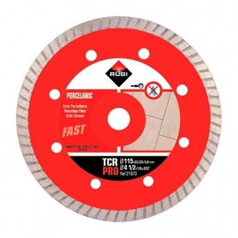 Disco diamante tcr 115mm superpro 31970 ref 79518 RUBI