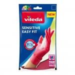 Luvas sensitive easy fit s 168411 refª 77582 VILEDA Luvas sensitive easy fit s 168411 refª 77582 VILEDA