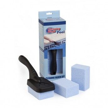 Set 3 cleaning block piscina com cabo em caixa individual ref 77412 CLEAN MAT