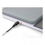 Balan�a de cozinha eletr�nica branco 5kg com bateria recarreg�vel ks1320 ref� 77371 LAICA