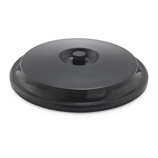 Tampa para balde de lixo cor preto de 100 litros ref 77288 SP BERNER