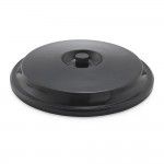 Tampa para balde de lixo cor preto de 100 litros ref� 77288 SP BERNER