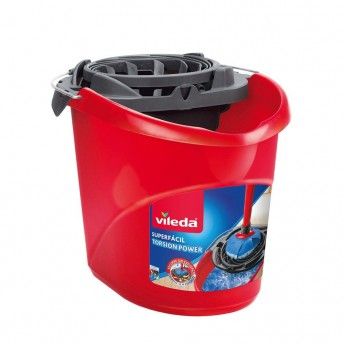 Balde com escorredor supereasy 10l 168734 ref 77103 VILEDA