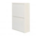 Armario metalico reciclagem 4 gavetas branco ref� 77012 JOBGAR