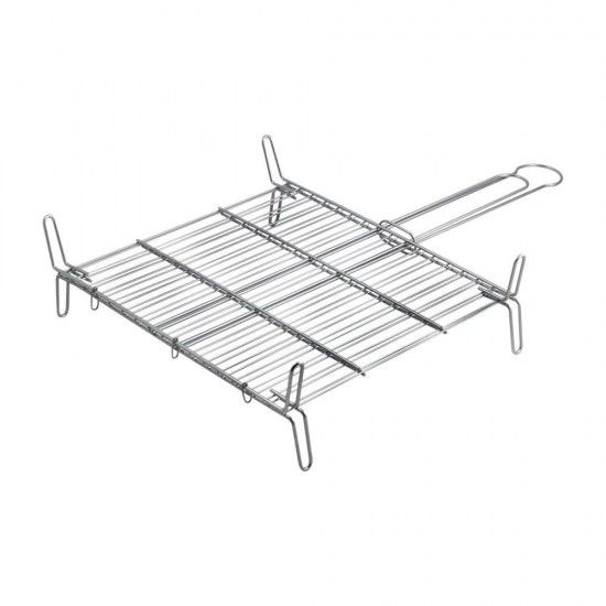Grelhador duplo 45x45cm edm ref 76843 GOURMET KITCHEN