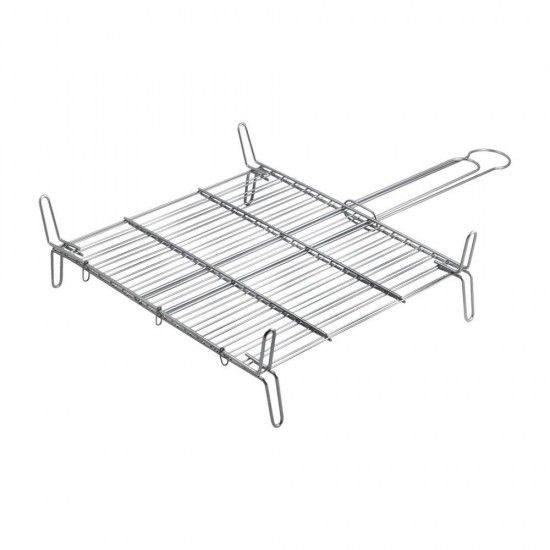Grelhador duplo 30x30cm edm ref 76842 GOURMET KITCHEN