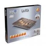 Balan�a eletr�nica de cozinha ks5010 colheres modelo de madeira 10kg ks5010 ref� 76599 LAICA