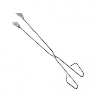 Pinas para churrasqueira de ao inoxidavel. 55cm ref 76233 SAUVIC