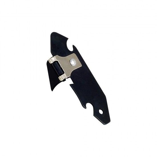 Abre latas de bolso oxido preto embalagem individual 15,09x5,59x1,2cm ref 76225 METALTEX
