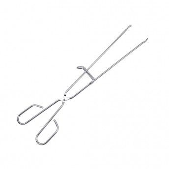 Pinas de ao inoxidavel para churrasqueira. com parada 45cm ref 76223 SAUVIC