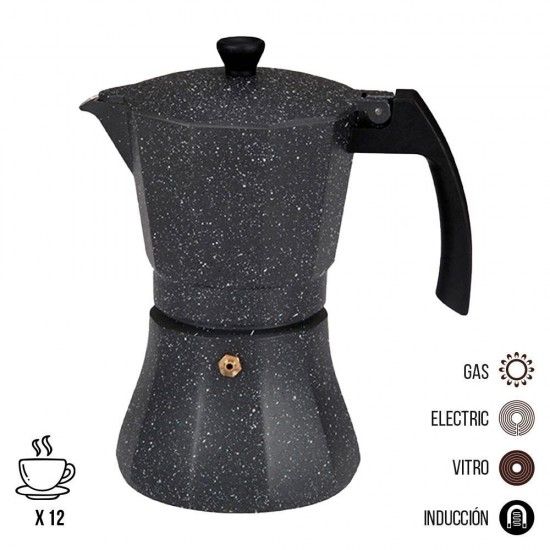 Cafeteira de alumnio de 12 chvenas. ref 76138 GOURMET KITCHEN
