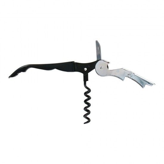 Saca-rolhas garom sommelier inoxidavel/abs 12cm ref 76221 EXCELLENT HOUSEWARE