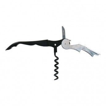 Saca-rolhas garom sommelier inoxidavel/abs 12cm ref 76221 EXCELLENT HOUSEWARE